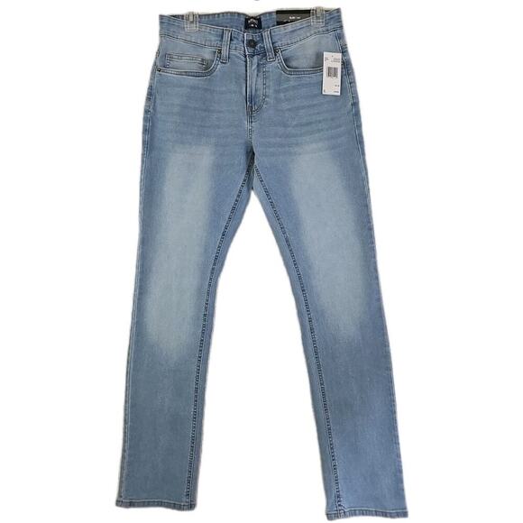 Buffalo David Bitton~Men's 30×30~ Blue Slim Stretch Jeans ASH-X Zip Fly $109 NWT - Picture 5 of 16